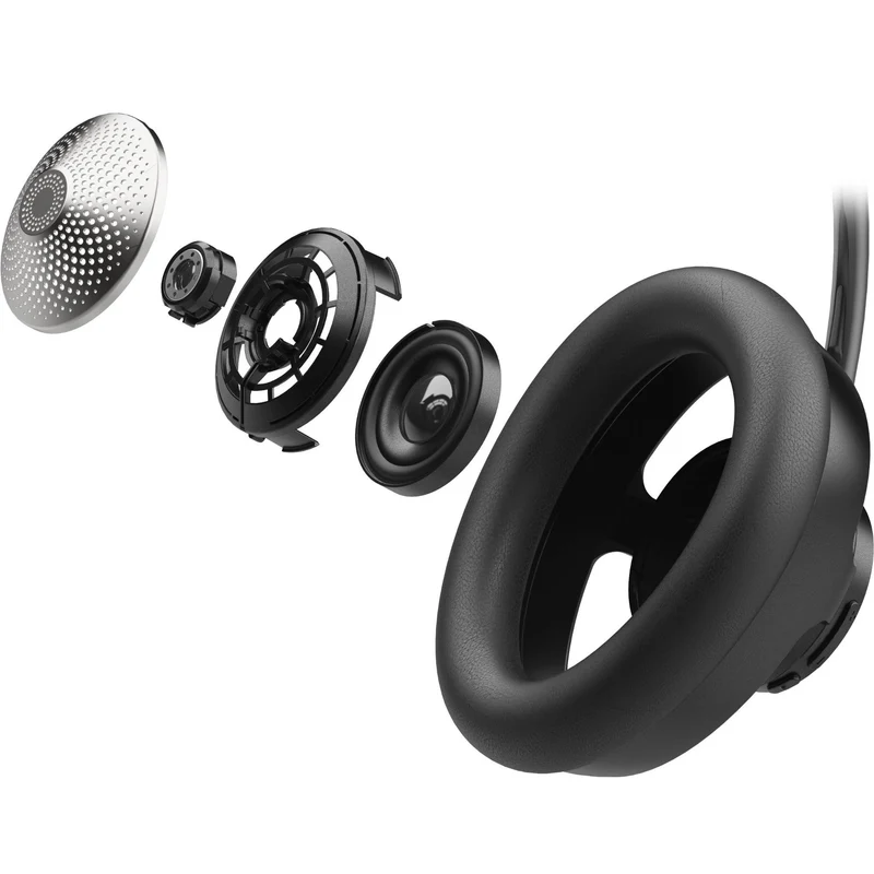 JLab JBuds Open Wireless Open Ear Headphones (Black)