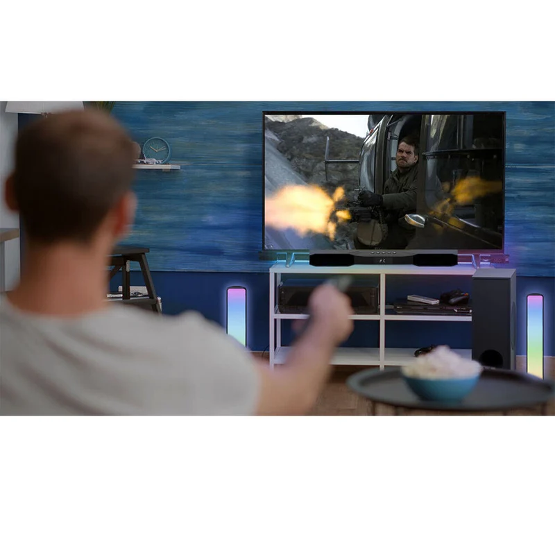 Precision RGB S1000 Gaming Soundbar with Subwoofer Bluetooth/Optical/AUX/USB/eARC