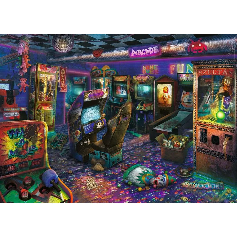 Ravensburger 1000pc Abandoned: Forgotten Arcade Puzzle