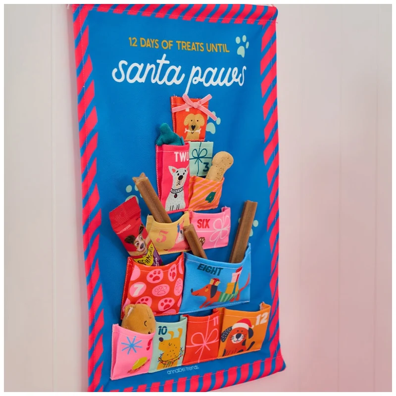 Annabel Trends 12-Day Christmas Advent Calendar For Dogs 39x58.5cm