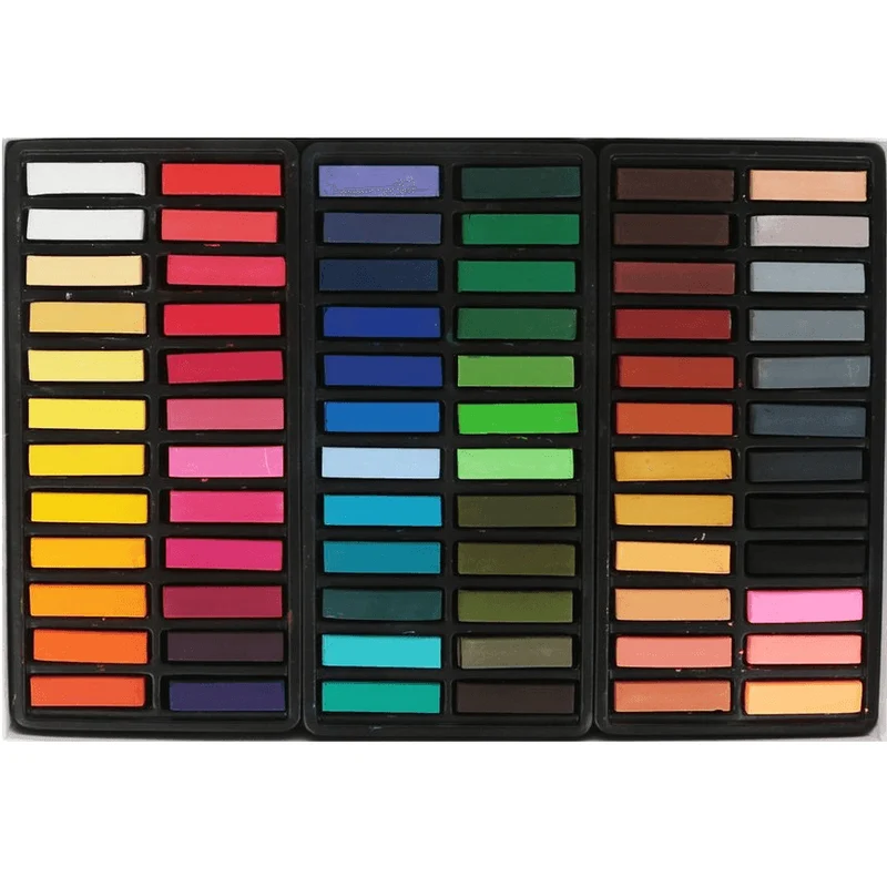 Faber-Castell Soft Pastels 72 Pack Assorted Colours Creative Studio Mini Crayons