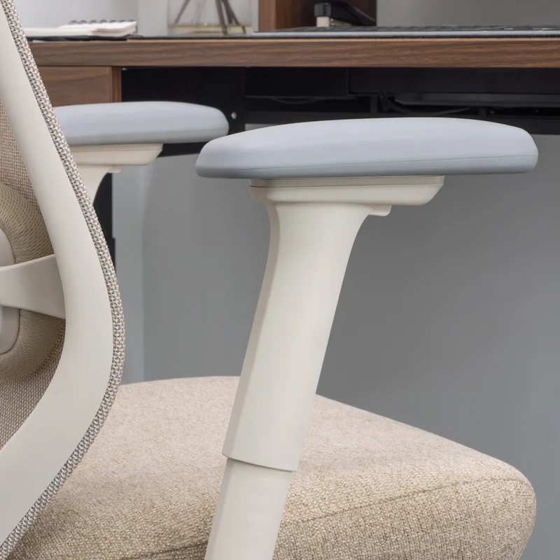 Desky CoilFlex Ergonomic Office Chair - Peach / No Headrest