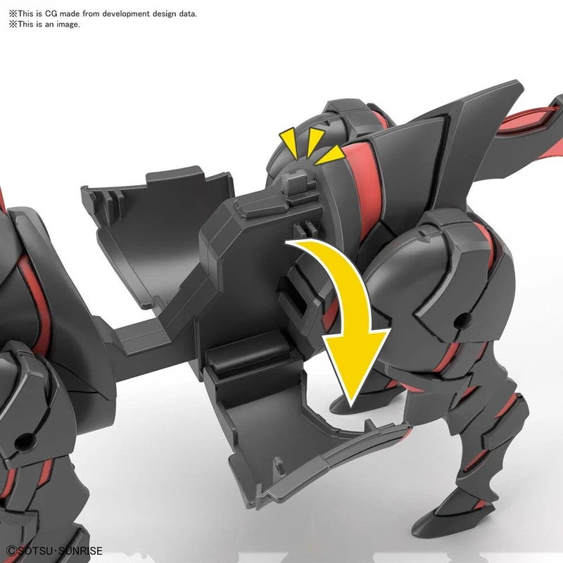 Bandai SDW Heroes War Horse Model Kit