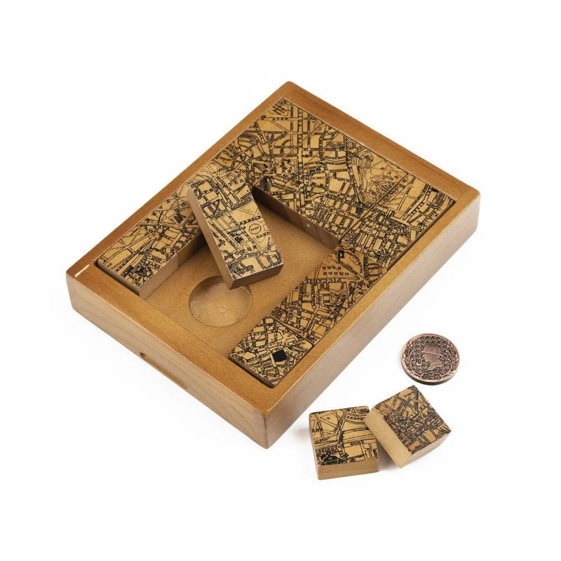 Sherlock Holmes: The Case of the Secret Society Sliding Blocks Puzzle