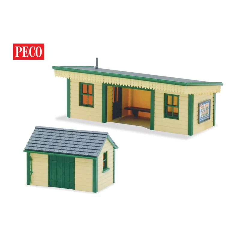 OO/HO Platform Shelter/Hut
