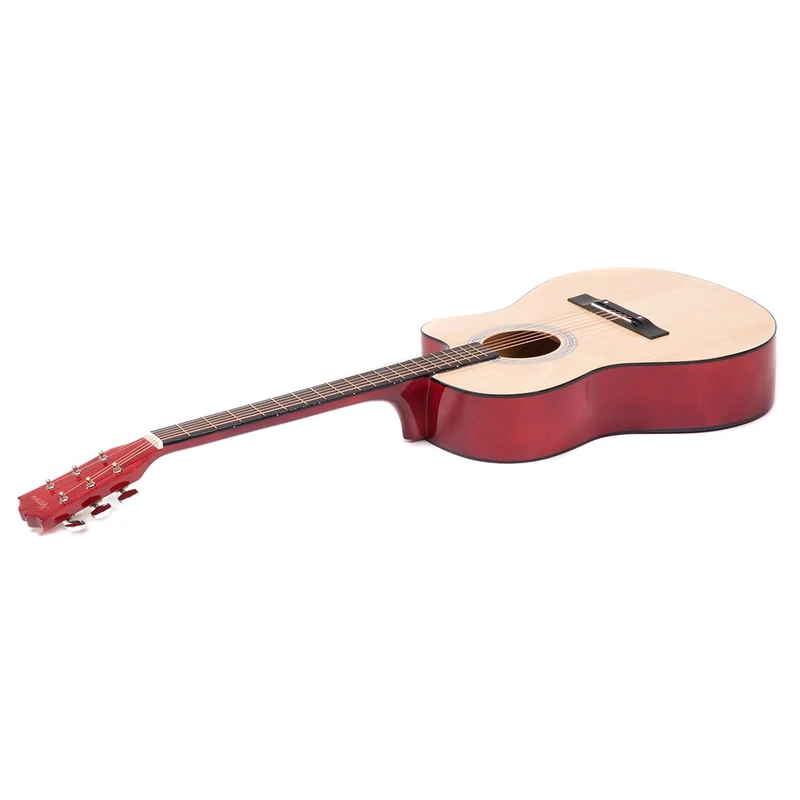 Karrera Acoustic Cutaway 40in Guitar (Natural)