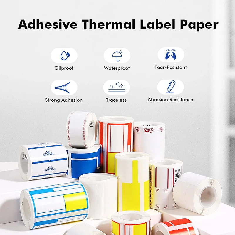 NiiMbot White Label Paper 50*70mm for B21/B3S/B1 [110-Pieces]