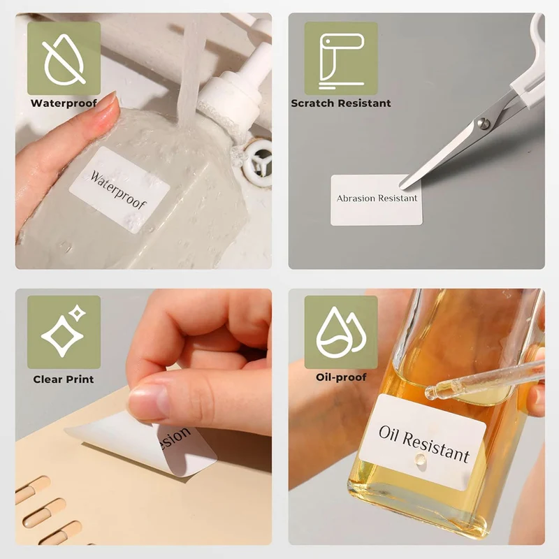 NIIMBOT Thermal Label Paper Waterproof Sticker for D11/D101/D110