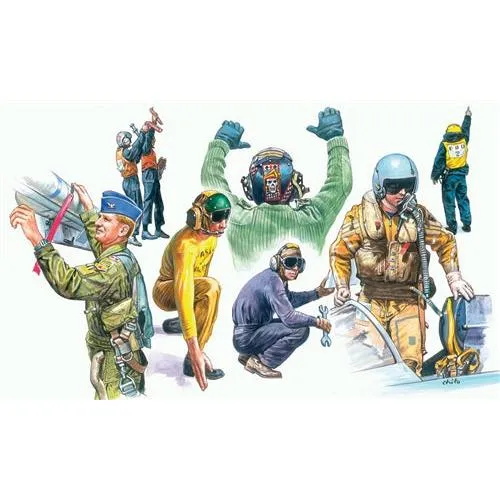 1/72 NATO Pilots and Ground Crews
