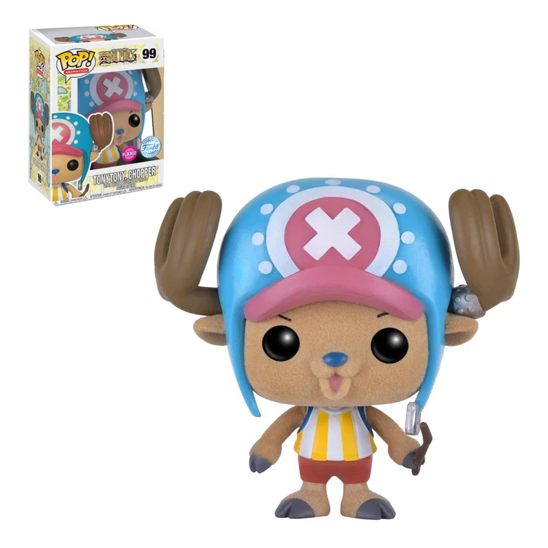 Funko One Piece - Tony Tony Chopper Flocked Pop! Vinyl