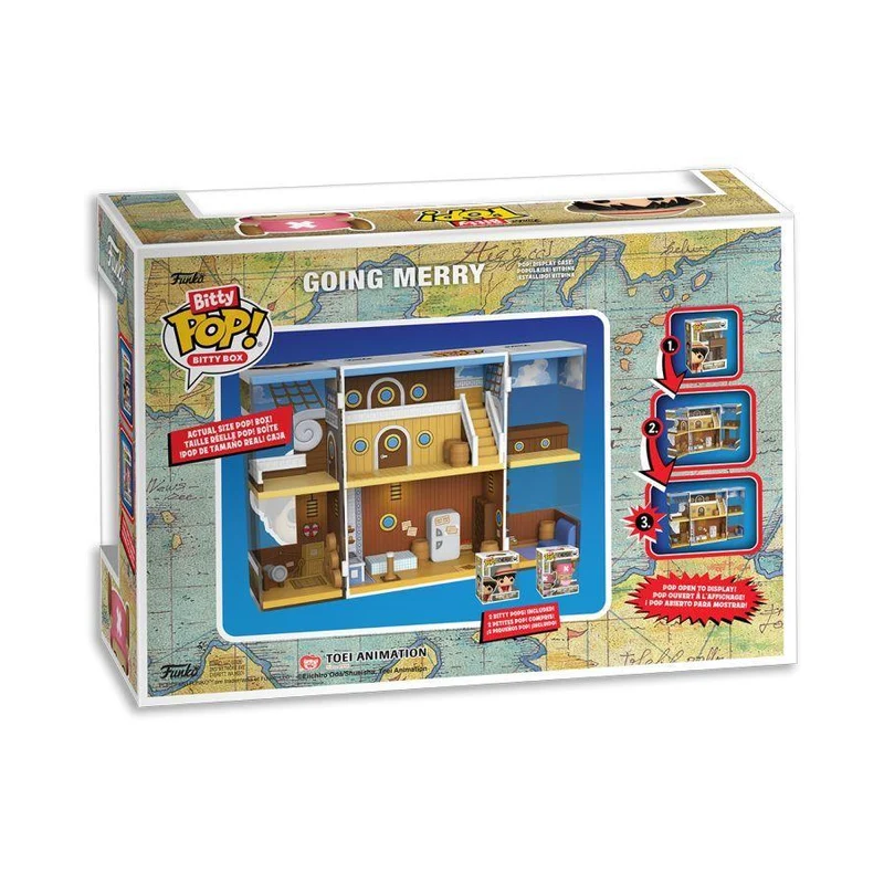 Funko One Piece - Going Merry Bitty Pop! Playset