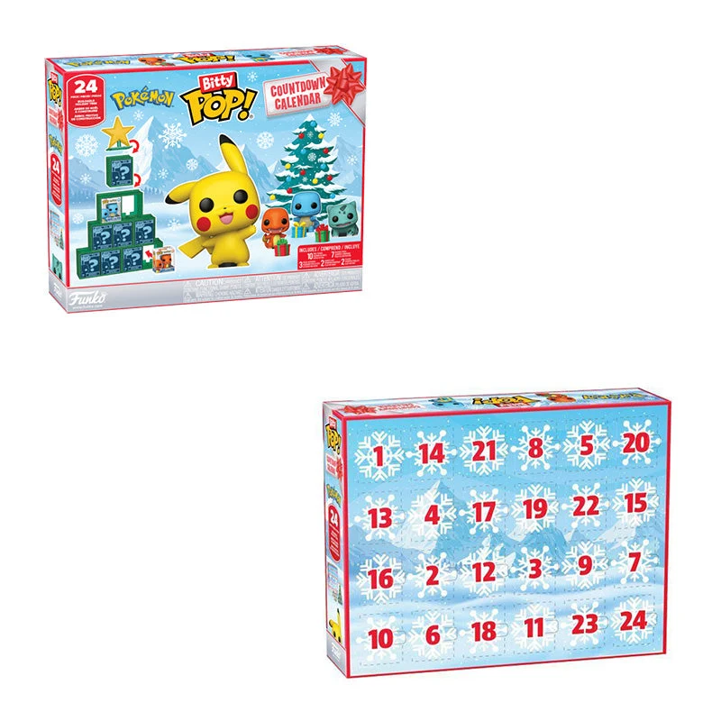 Funko Pokemon 2026 Bitty Pop! Countdown Advent Calendar