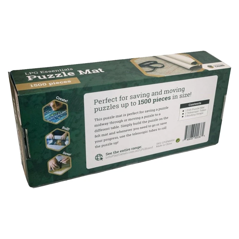 Let's Play Games LPG Essentials Puzzle Mat 1500