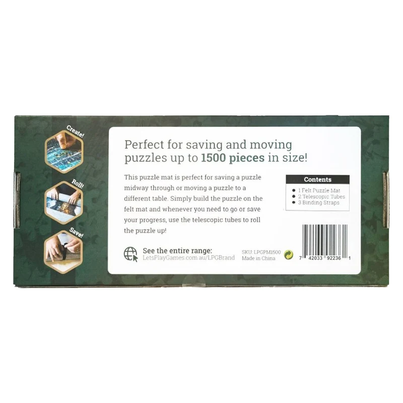 Let's Play Games LPG Essentials Puzzle Mat 1500