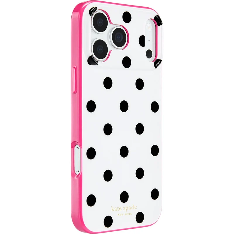 Kate Spade Magsafe Case for iPhone 18 Pro (Picture Dot White)