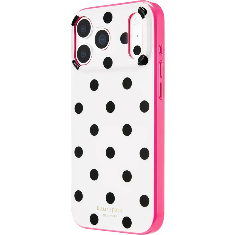 Kate Spade Magsafe Case for iPhone 18 Pro (Picture Dot White)
