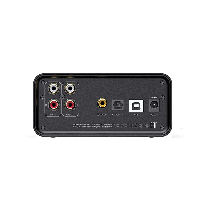 FiiO K7 DAC and Headphone Amplifier (Black)