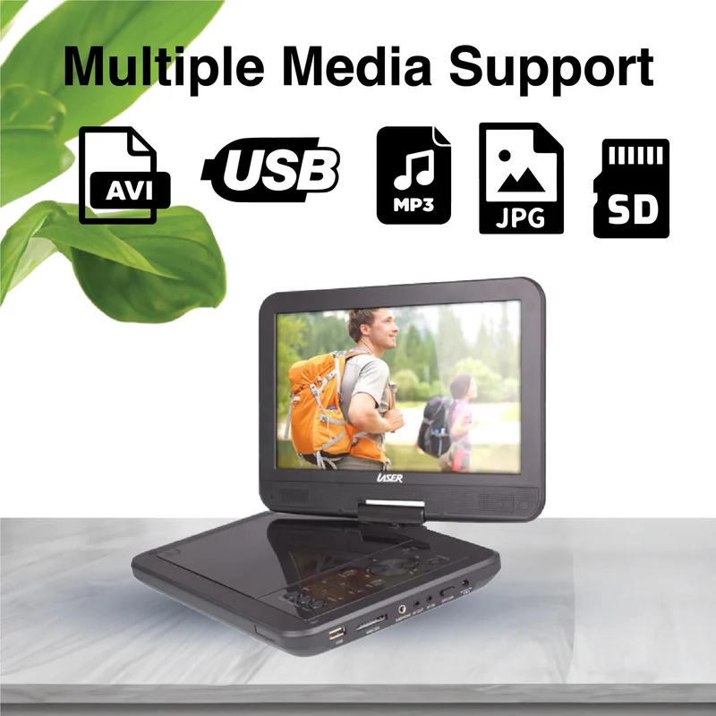 Laser 10" Portable DVD Player