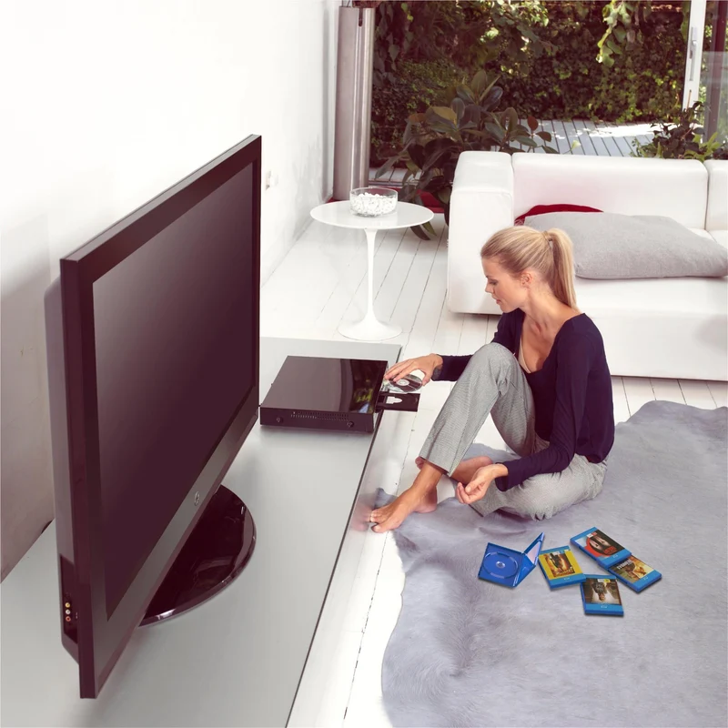 Laser Full HD Blu Ray Player with Multi Region Playback