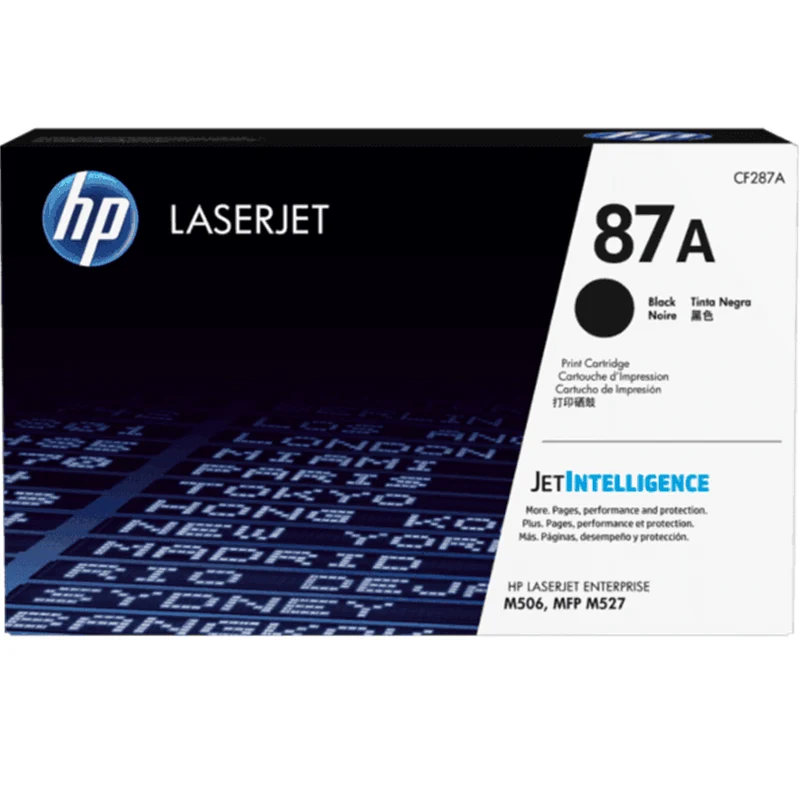HP 87A Toner High Yield Ink Printer Cartridge Black LaserJet M506 M527F M501