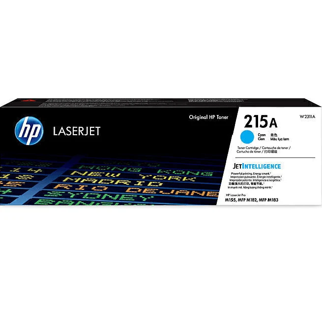 HP 215A Toner Ink Cartridge Cyan W2311A Genuine Original
