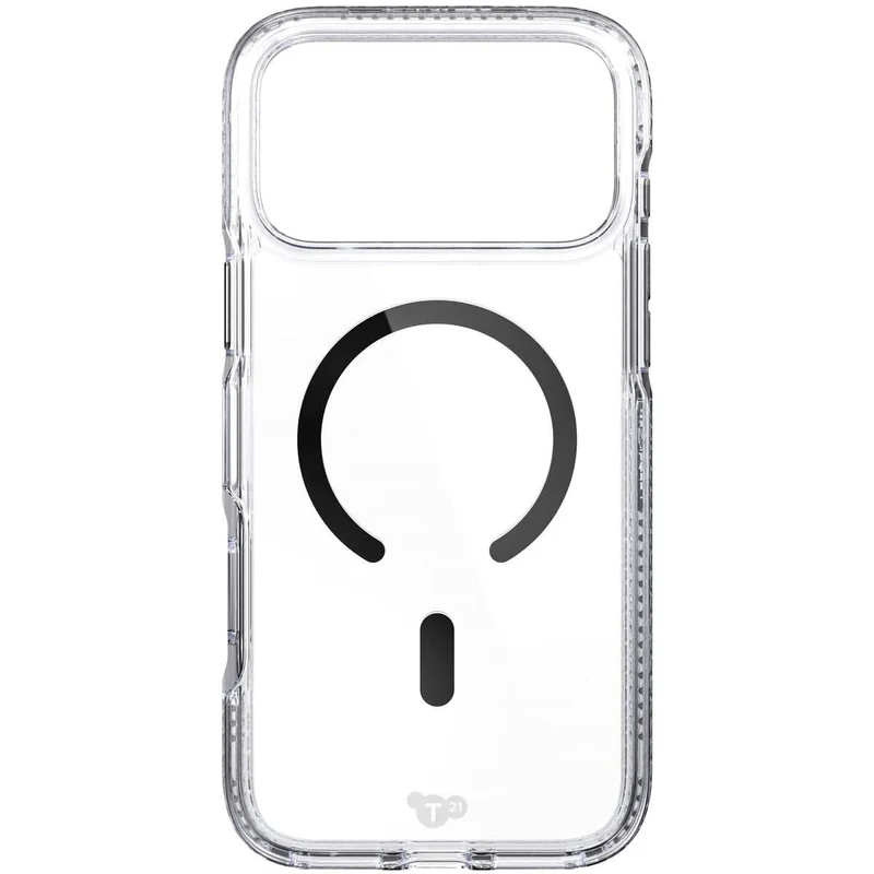 Tech21 EvoCrystal MagSafe Case for iPhone 18 Pro Max (Clear/Black)