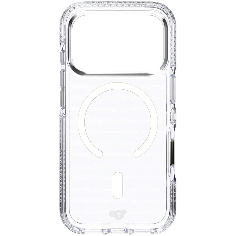 Tech21 EvoCrystal MagSafe Case for iPhone 18 Pro (Clear/Gold)