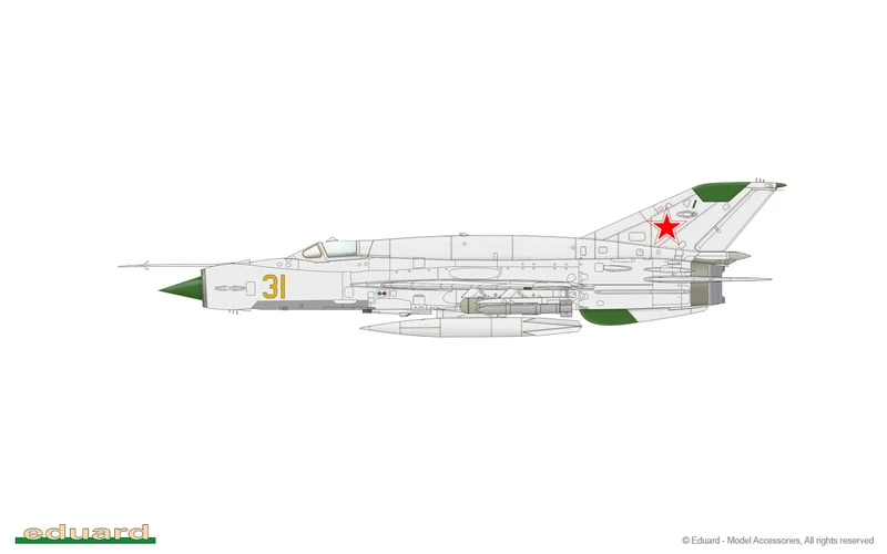1/48 MiG-21SMT Model Kit
