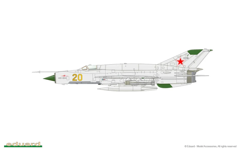 1/48 MiG-21SMT Model Kit