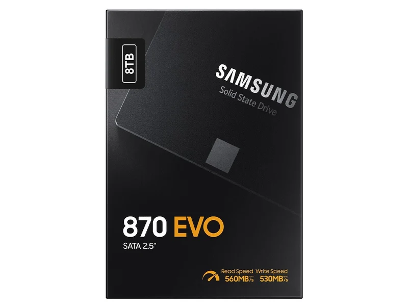 Samsung 870 EVO 8TB SATA III 2.5" Internal SSD