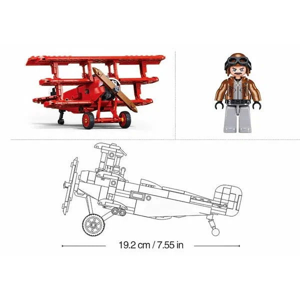Sluban 1/35 281pc MB WW1 Fokker DR-1S
