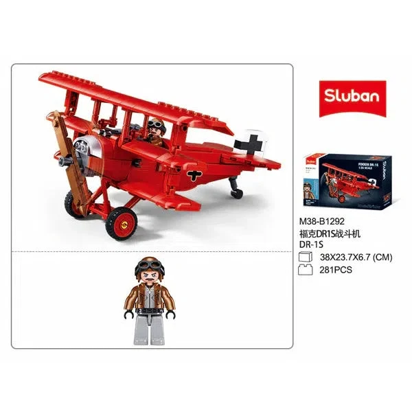 Sluban 1/35 281pc MB WW1 Fokker DR-1S