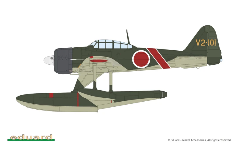 1/48 A6M2-N Rufe Model Kit