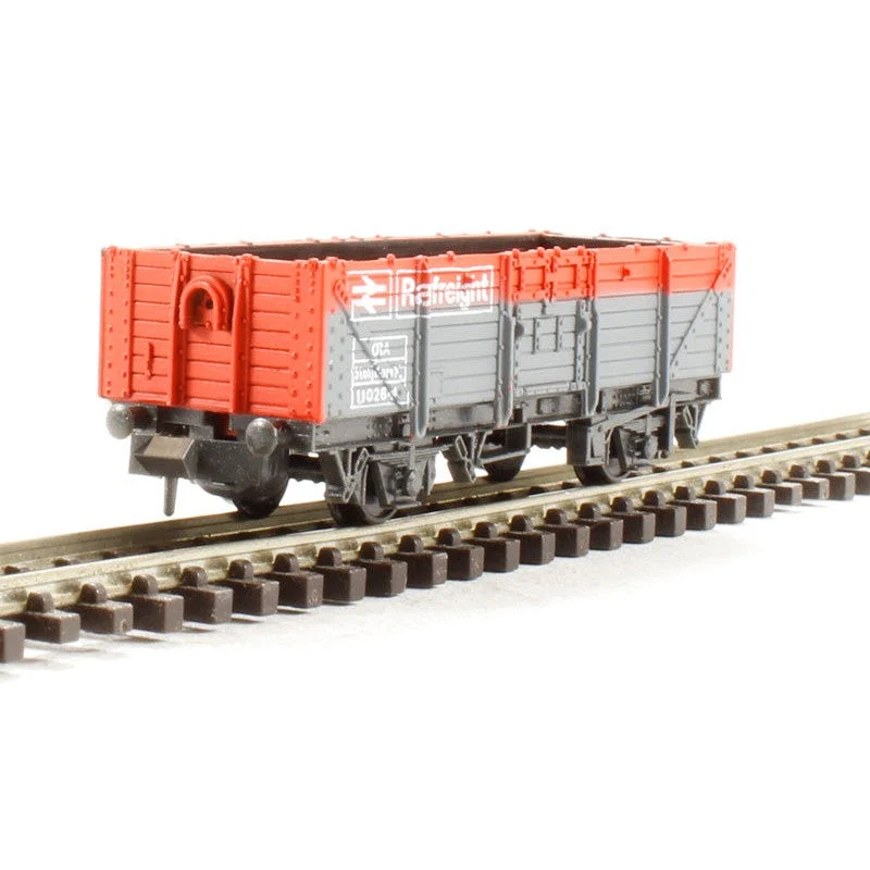 N Railfreight Open Wagon BR Red/Grey