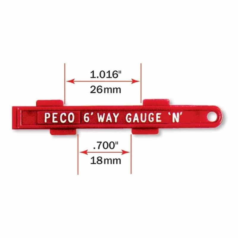 N 6ft Way Gauge