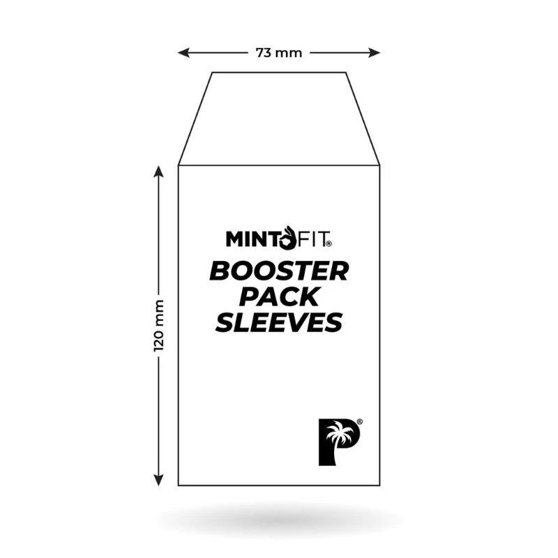 Palms Off Gaming Booster Pack Mint-Fit Sleeves - Extra Thick 50pc
