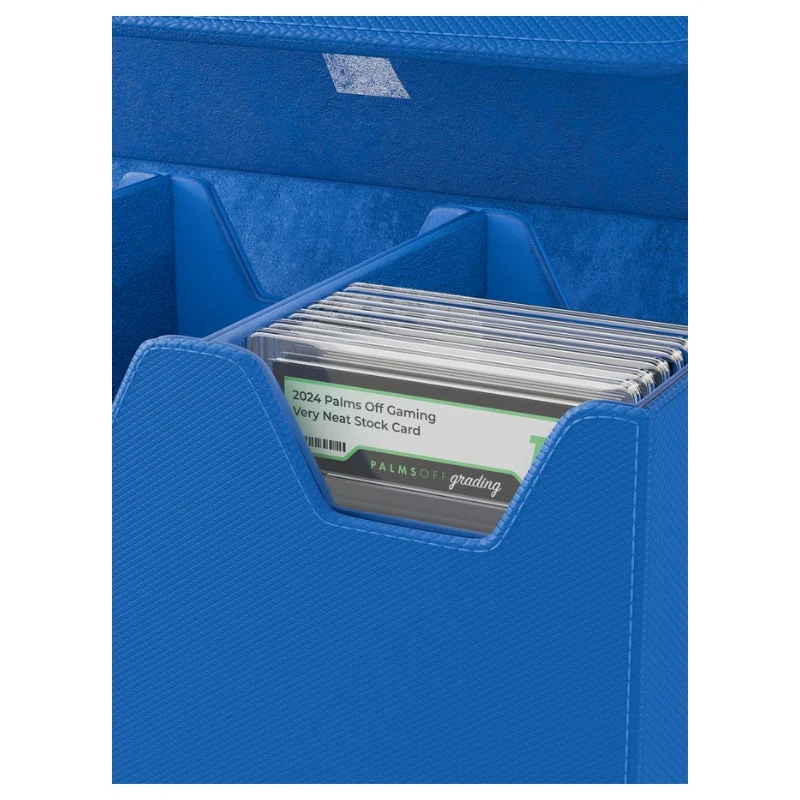 Palms Off Gaming Collector's Series Graded Card Storage Case - Large - BLUE