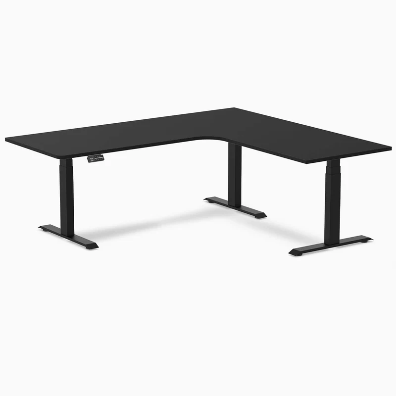 Desky Sigma L-Shape Gaming Desk Right Return 200 cm Wheat Frame