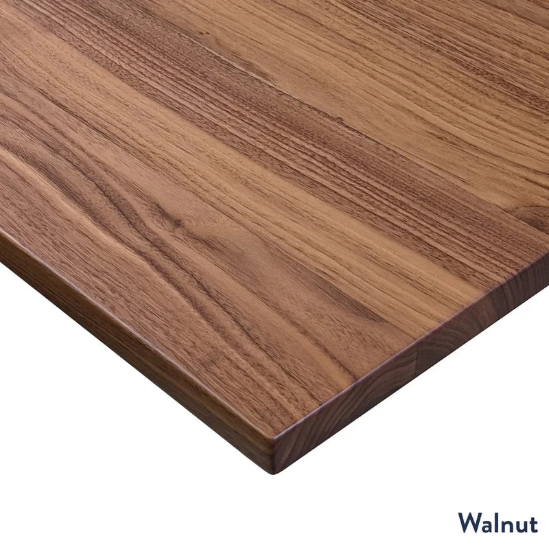 Desky Dual Mini Hardwood Sit Stand Desk 90cm Pheasantwood Desktop and Grey Frame