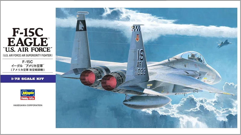Hasegawa 1/72 F-15c Eagle U.s. Air Force (U.s. Air Force Superiority Fighter)
