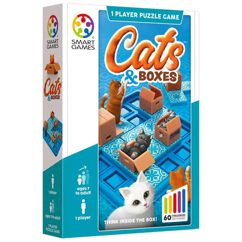 Smart Games Cats & Boxes Puzzle Game
