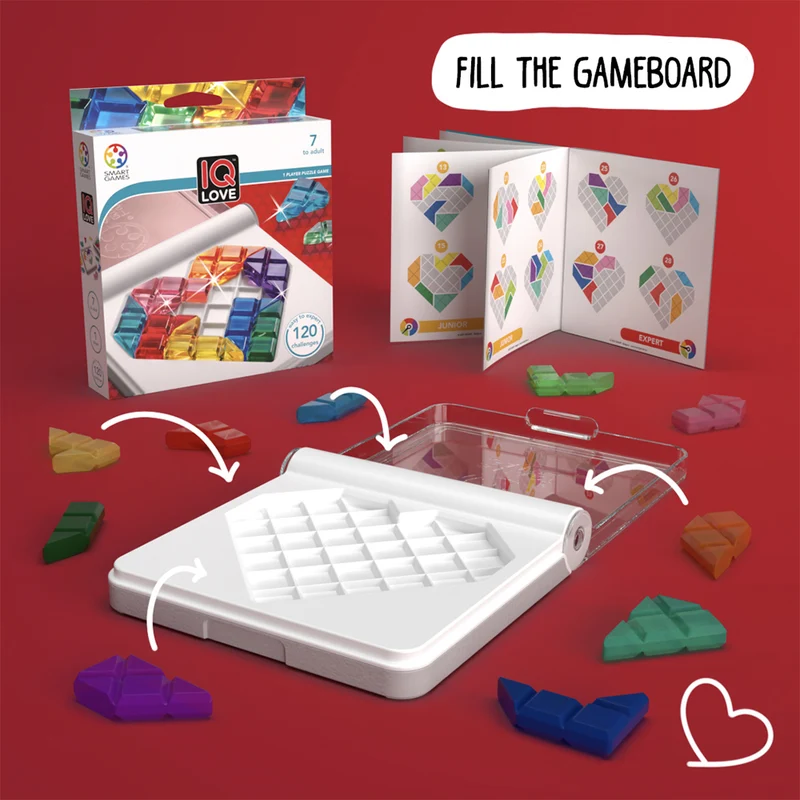 Smart Games IQ Love Single Player Puzzle Game