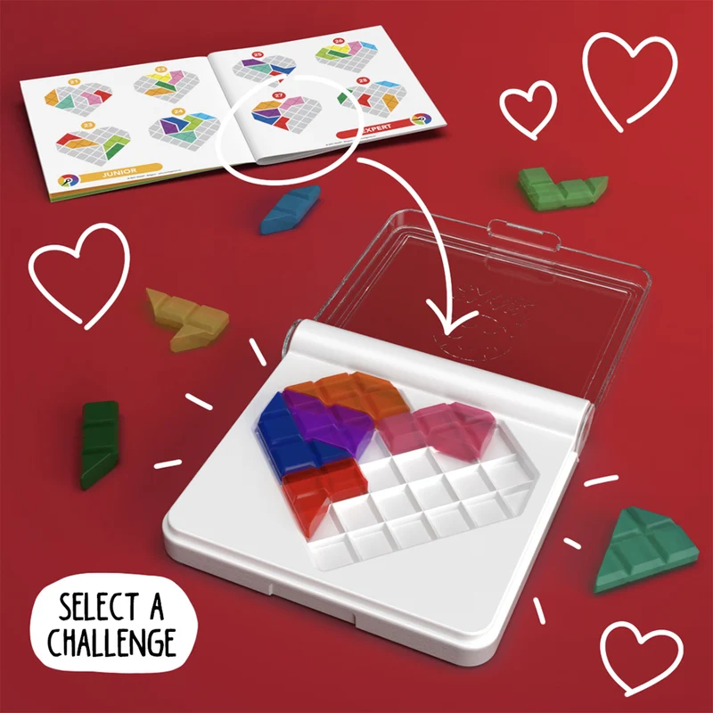 Smart Games IQ Love Single Player Puzzle Game