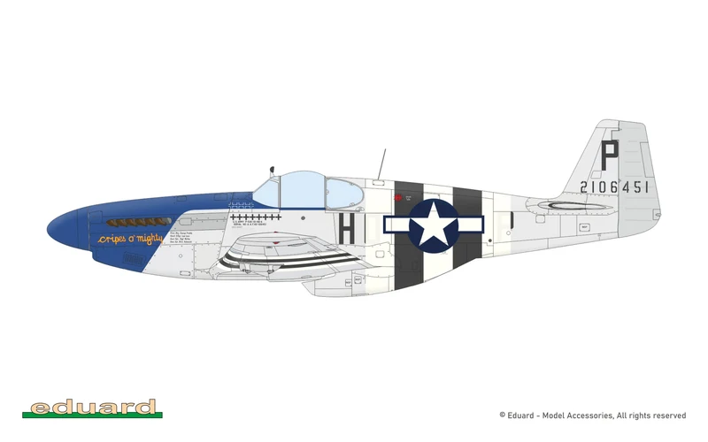 1/48 P-51B Mustang Malcolm Hood Canopy Model Kit