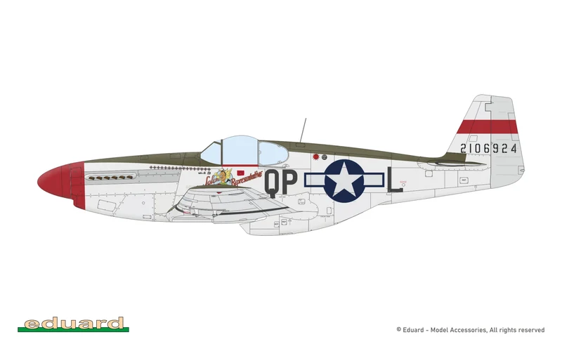 1/48 P-51B Mustang Malcolm Hood Canopy Model Kit