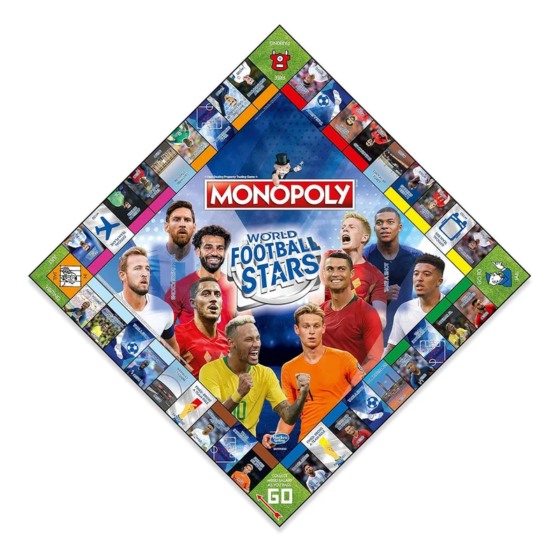 Winning Moves World Football Stars Monopoly