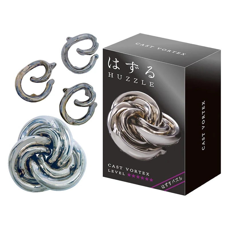 Hanayama Huzzle Hand Puzzle L6 Vortex