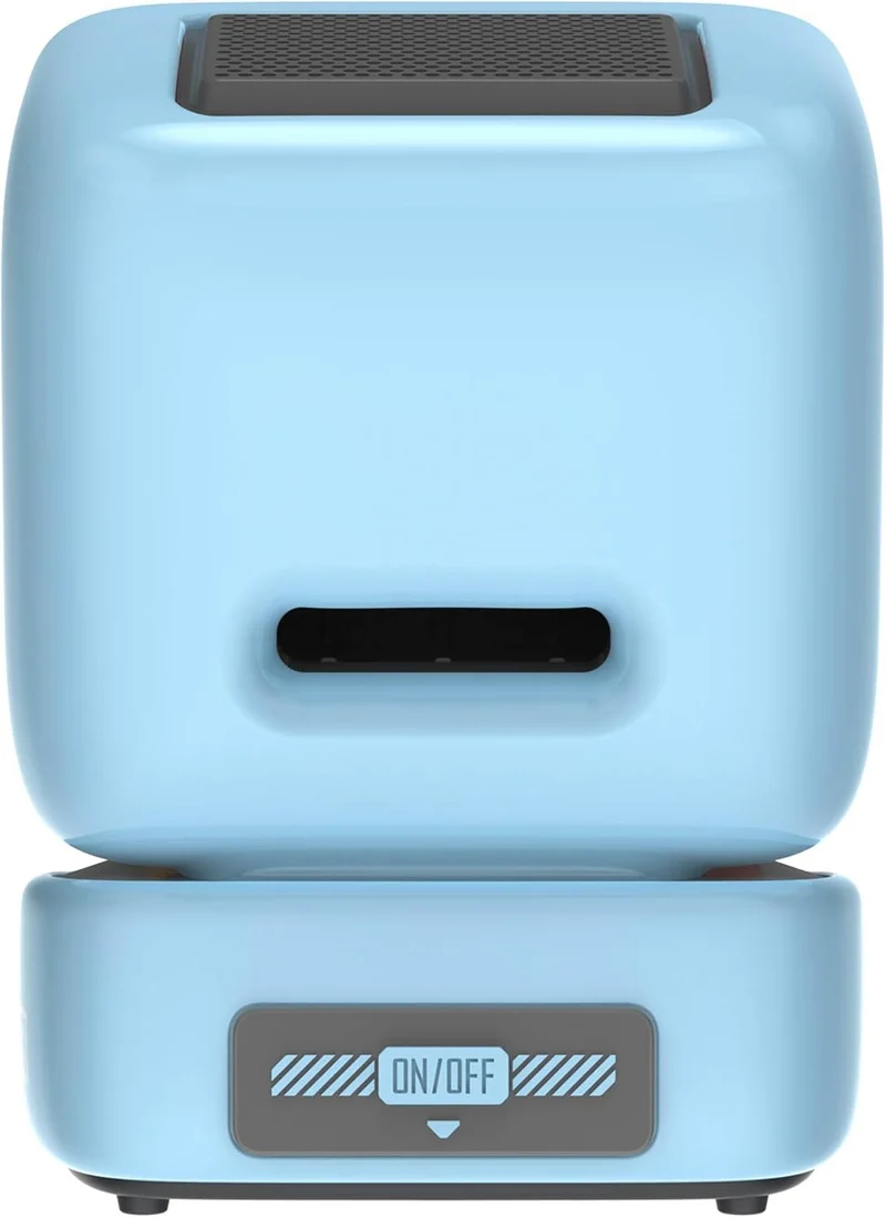 Divoom Ditoo-Mic Mini Karaoke Machine Pixel Art Bluetooth Speaker (Blue)