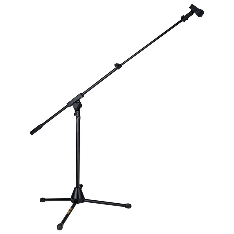 Hercules Low Profile Tripod Microphone Stand with Boom and Mic Clip