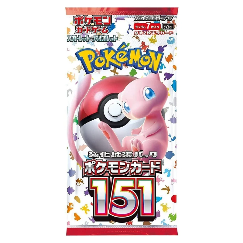 Pokemon TCG 151 sv2a Box Booster Packs Japanese Scarlet & Violet Trading Cards